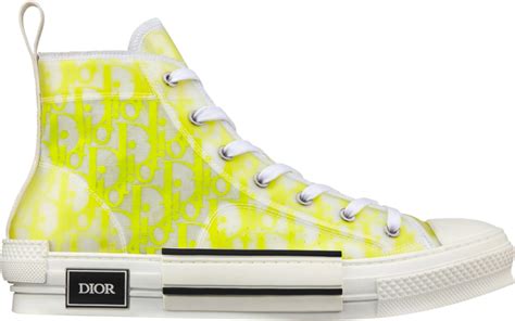 yellow dior shoes